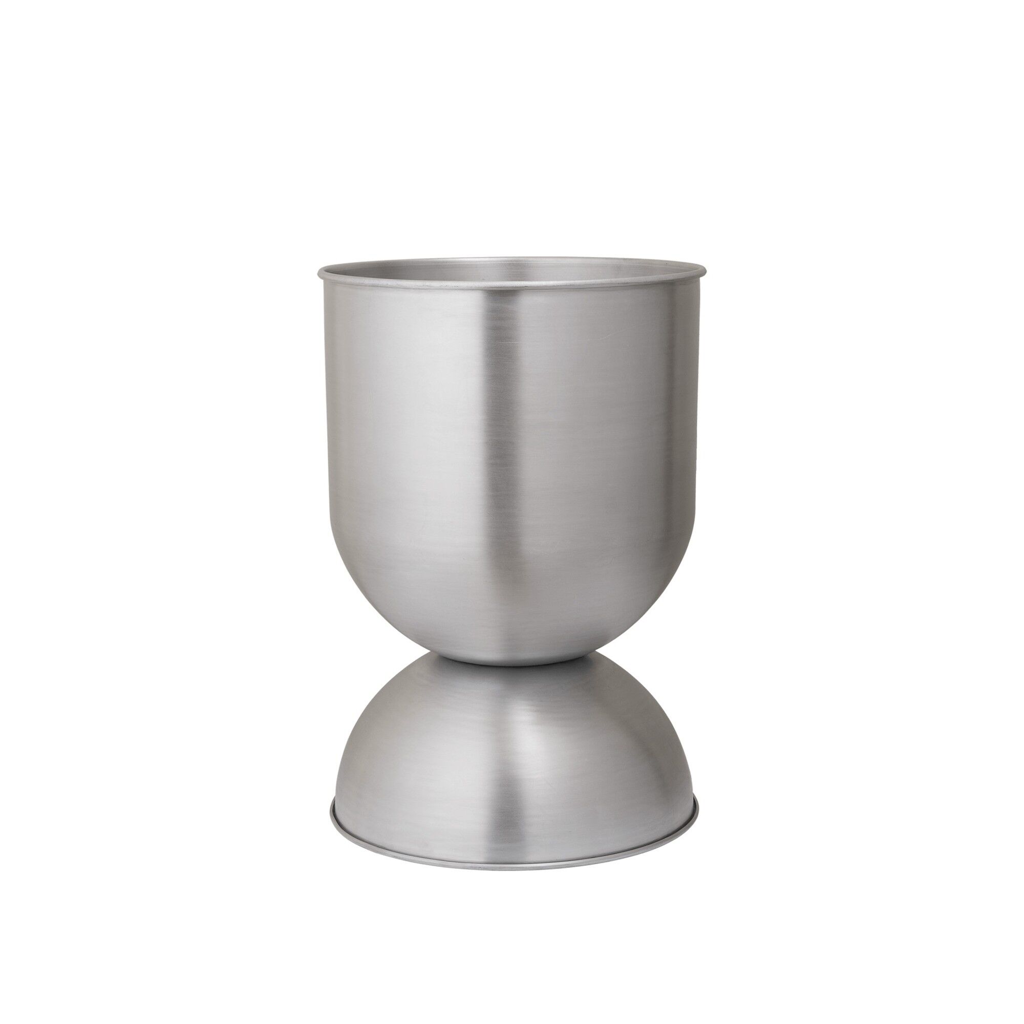 Timeglass Potte Medium Aluminium