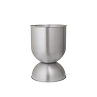 Hourglass Pot Medium Aluminum