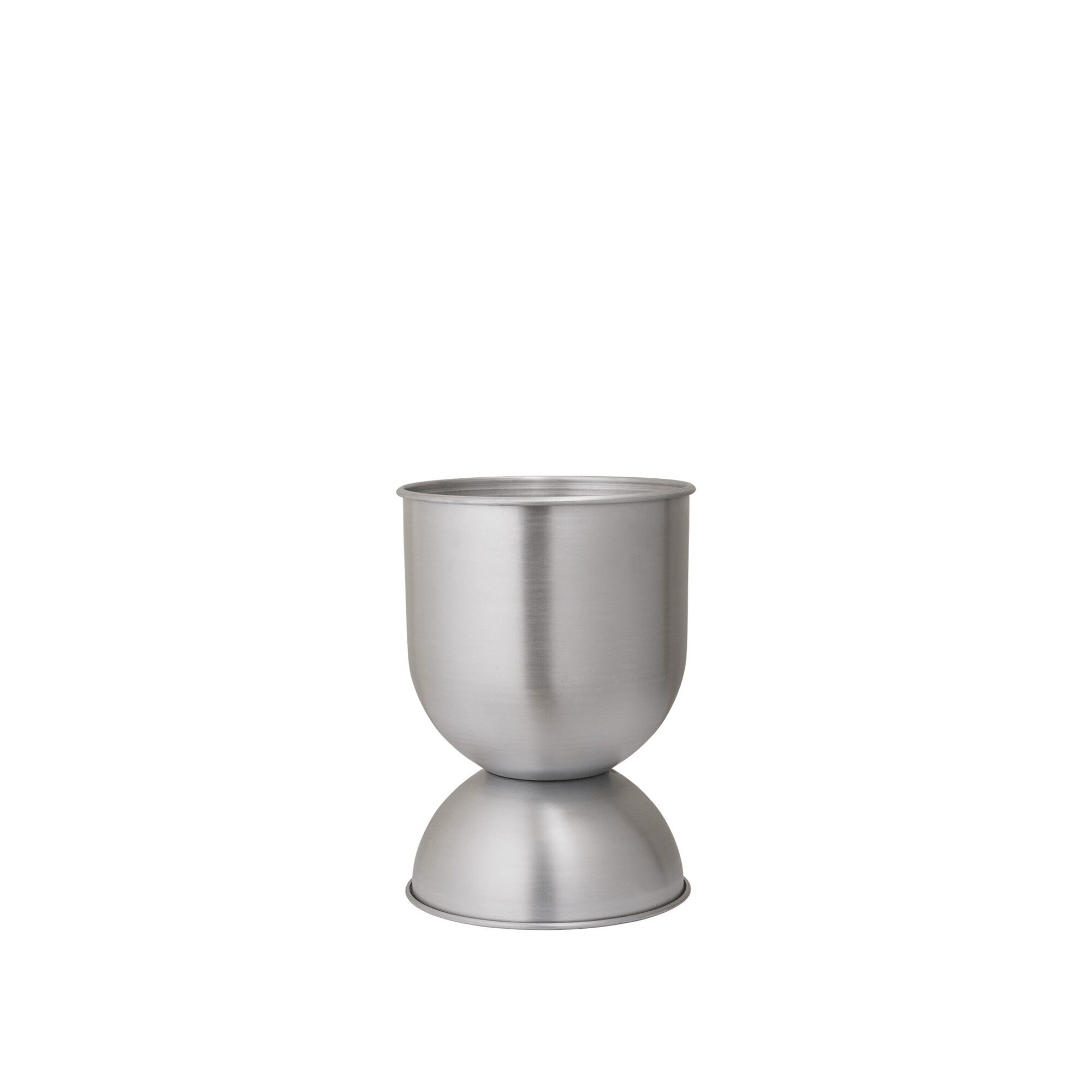 Timeglass Potte Liten Aluminium