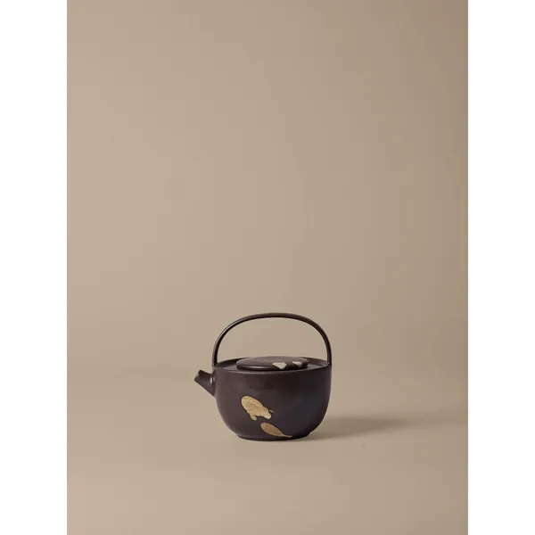 Koyo Teapot Dark Brown/Buff