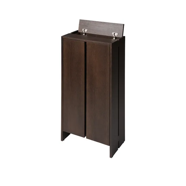 Parcel Hall Cabinet H110 Dark Stained Oak