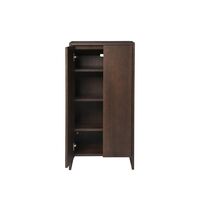 Parcel Hall Cabinet H110 Dark Stained Oak