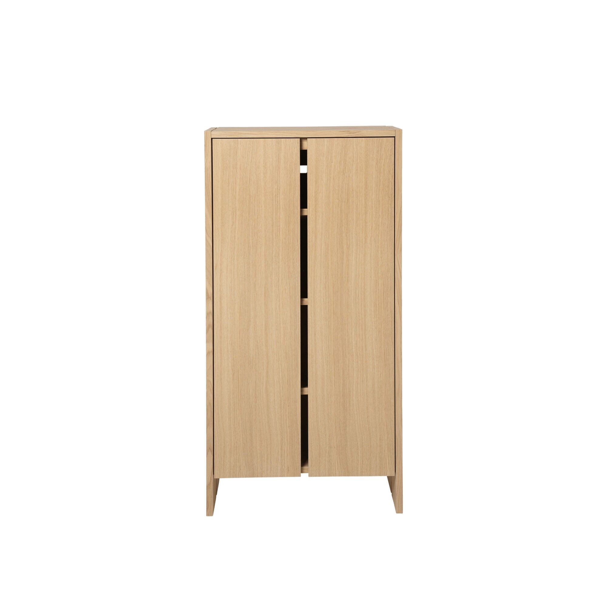 Parcel Hall-skap H110 Naturlig eik