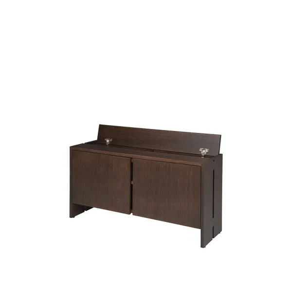 Parcel Hall Cabinet H50 Dark Stained Oak