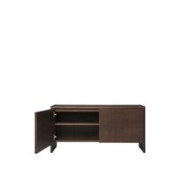 Parcel Hall Cabinet H50 Dark Stained Oak