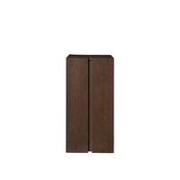 Parcel Pedestal H60 Dark Stained
