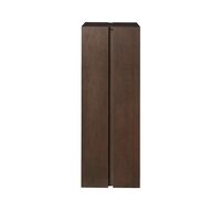 Parcel Pedestal H90 Dark Stained
