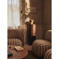 Parcel Pedestal H90 Dark Stained