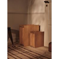 Sama Wooden Trash Can 35 Oak