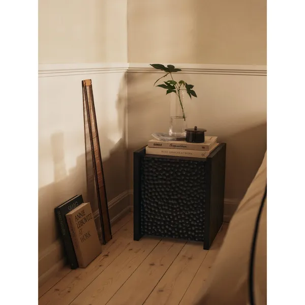 Scarni Side Table Dark Stained Ash