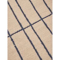 Sen Rug 140x200 Parchment/Indigo