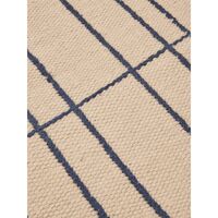 Sen Rug 80x200 Parchment/Indigo