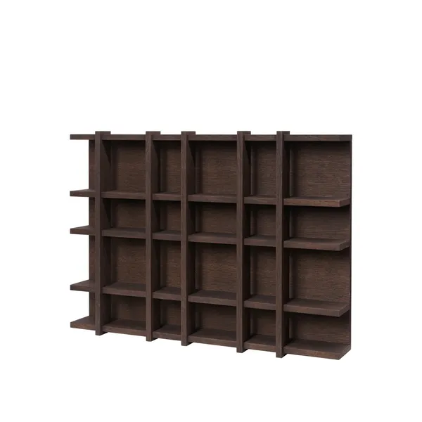 Tilem Shelf 6x4 Dark Stained Oak