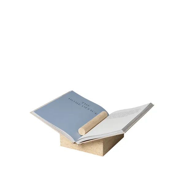 Tvara Bookend Travertine