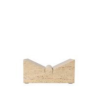 Tvara Bookend Travertine