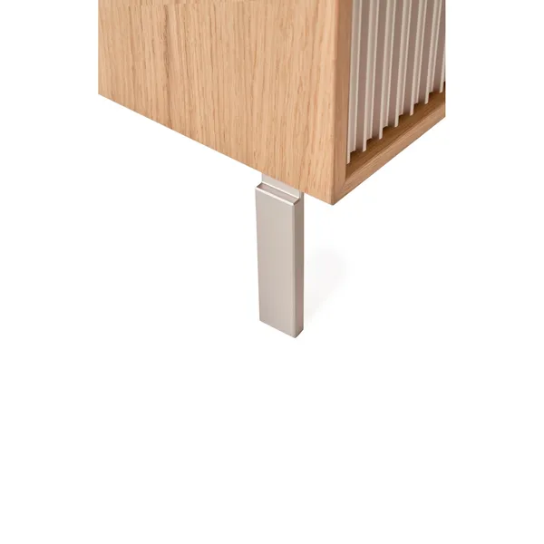 672 Bedside Table Light Oak