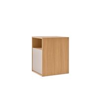 672 Wall-Hung Bedside Table Light Oak
