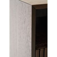 672 Wall-Hung Bedside Table Dark Oak