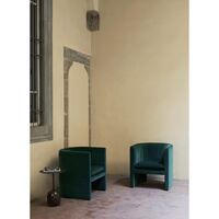 Lato LN8 Tavolino da Caffè in Marmo Verde Scuro/verde Grigio
