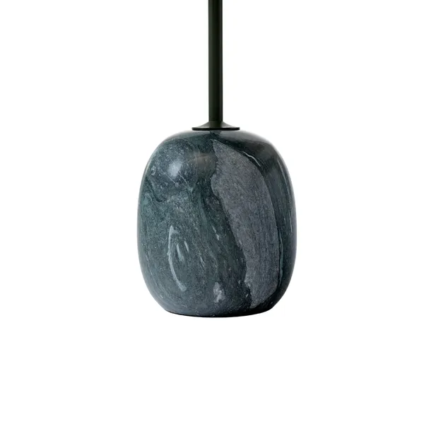 Lato LN8 Tavolino da Caffè in Marmo Verde Scuro/verde Grigio