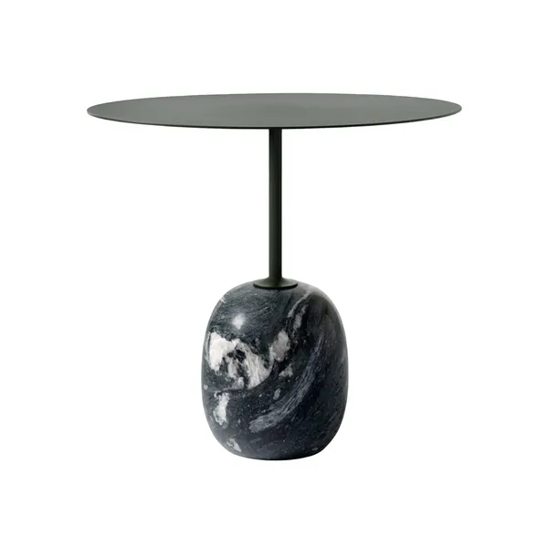 Lato LN9 Coffee Table Oval Deep Green/Verde Grigio Marble