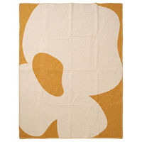 Bloom Decke 130x170 cm Beige/Orange