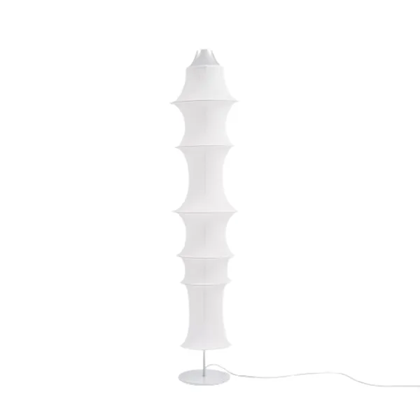 Falkland Gulvlampe Hvid