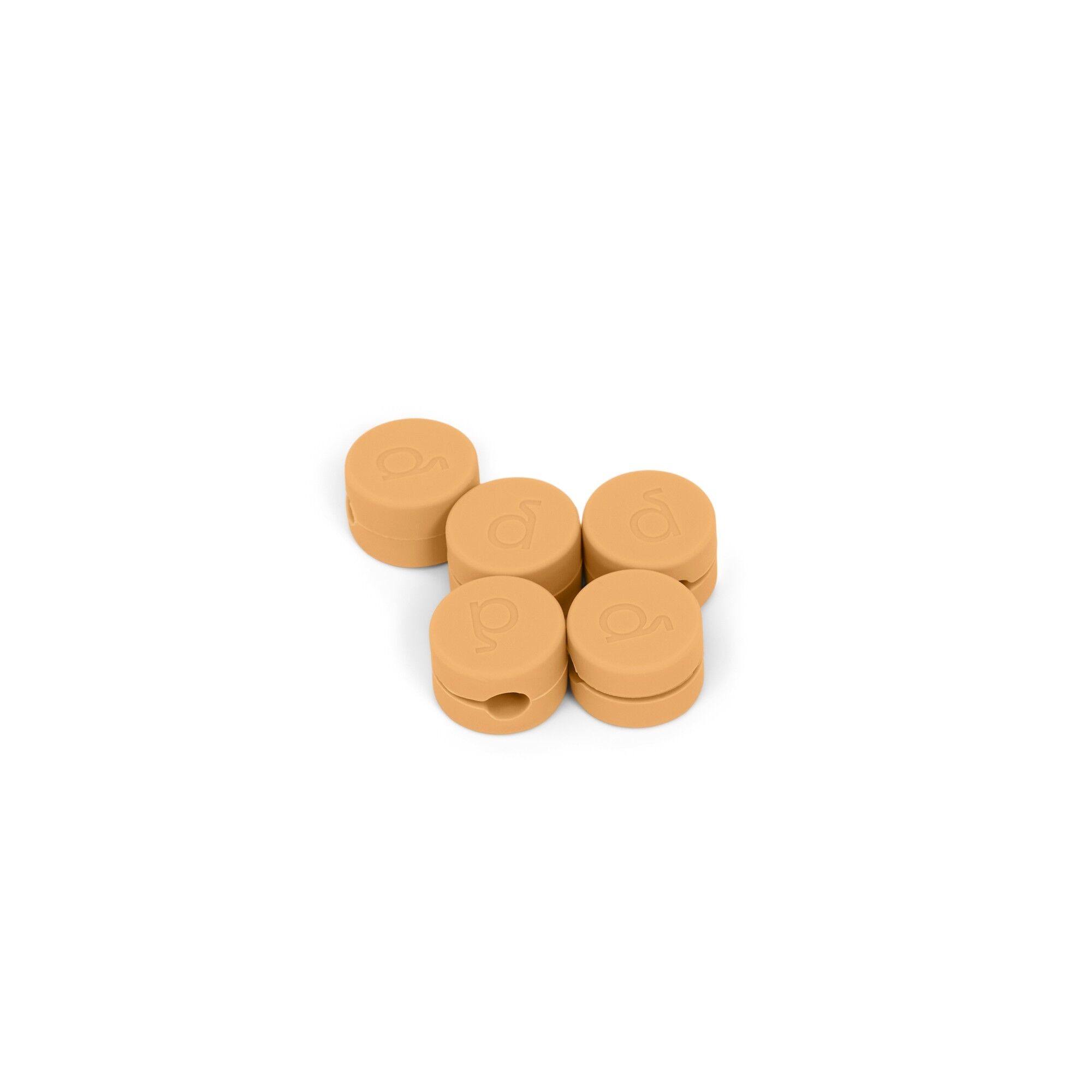 Cable Clips Apricot