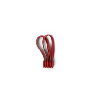 Cable Tie Magnético Rojo Ardiente