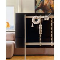 Power Bar Grenuttag 200 cm Brinnande Röd