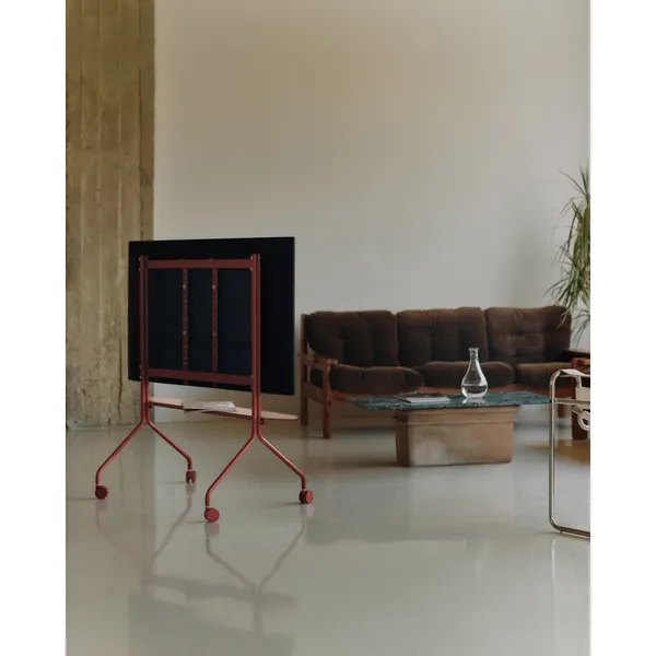 Pipe TV Shelf Burnin' Red