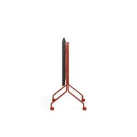 Moon Rollin' TV Stander Burnin' Red