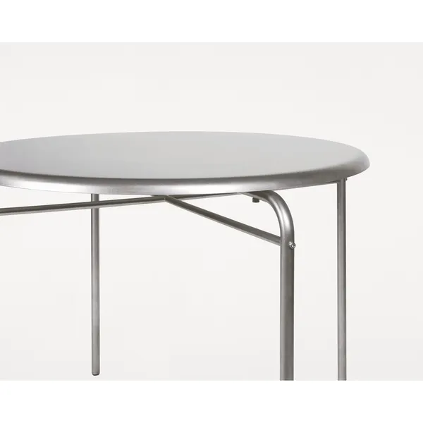 Petit Rond Dining Table Ø90 Stainless Steel