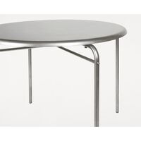 Petit Rond Dining Table Ø90 Stainless Steel