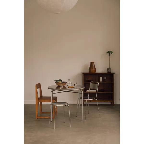 Petit Rond Dining Table Ø90 Stainless Steel