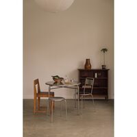 Petit Rond Dining Table Ø90 Stainless Steel
