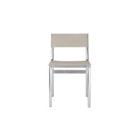 Union Esszimmerstuhl Aluminum/Sandstone Linen