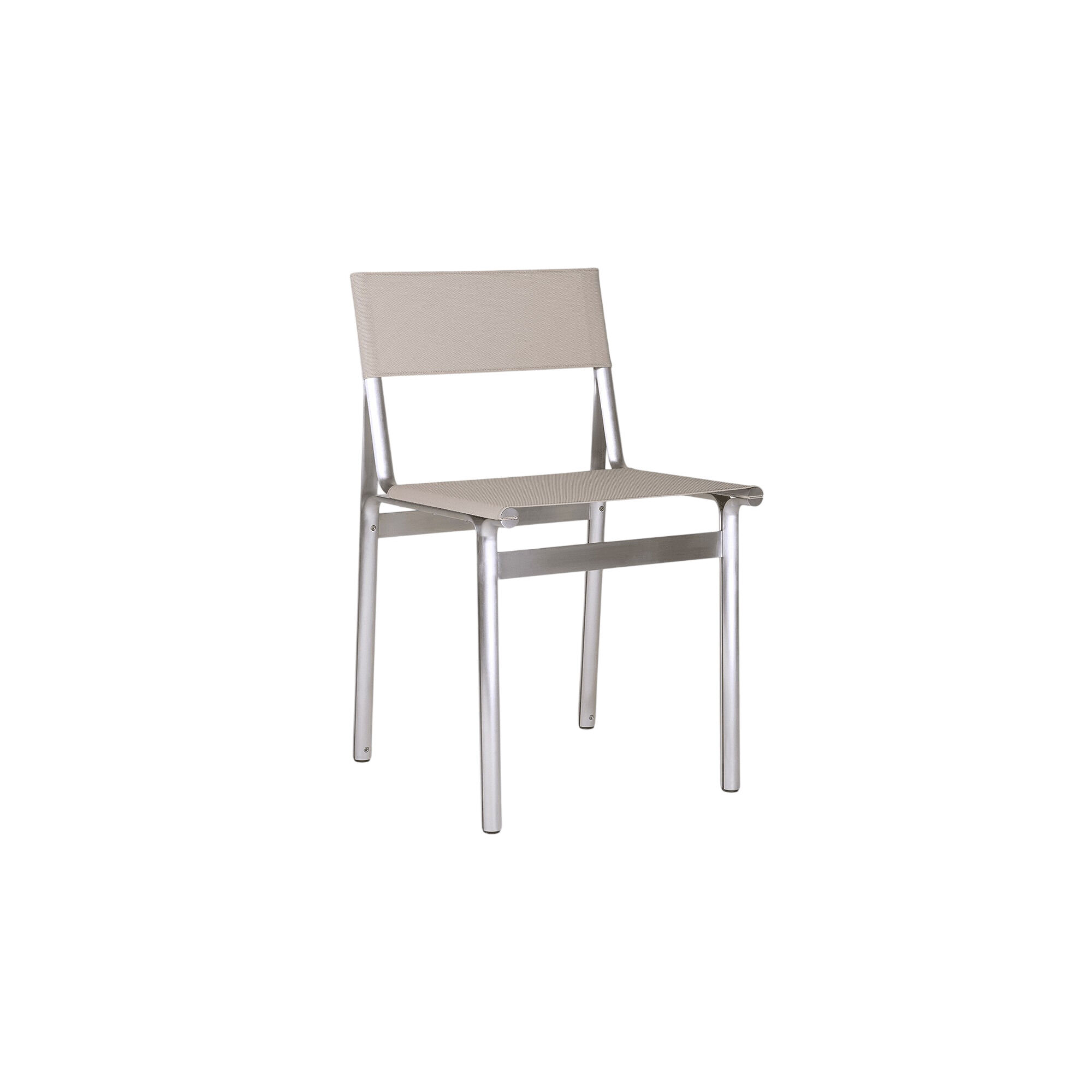 Union Spisestol Aluminum/Sandstone Mesh