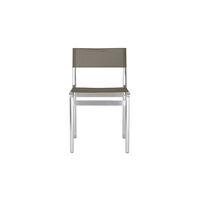 Union Eetkamerstoel Aluminum/Taupe Mesh