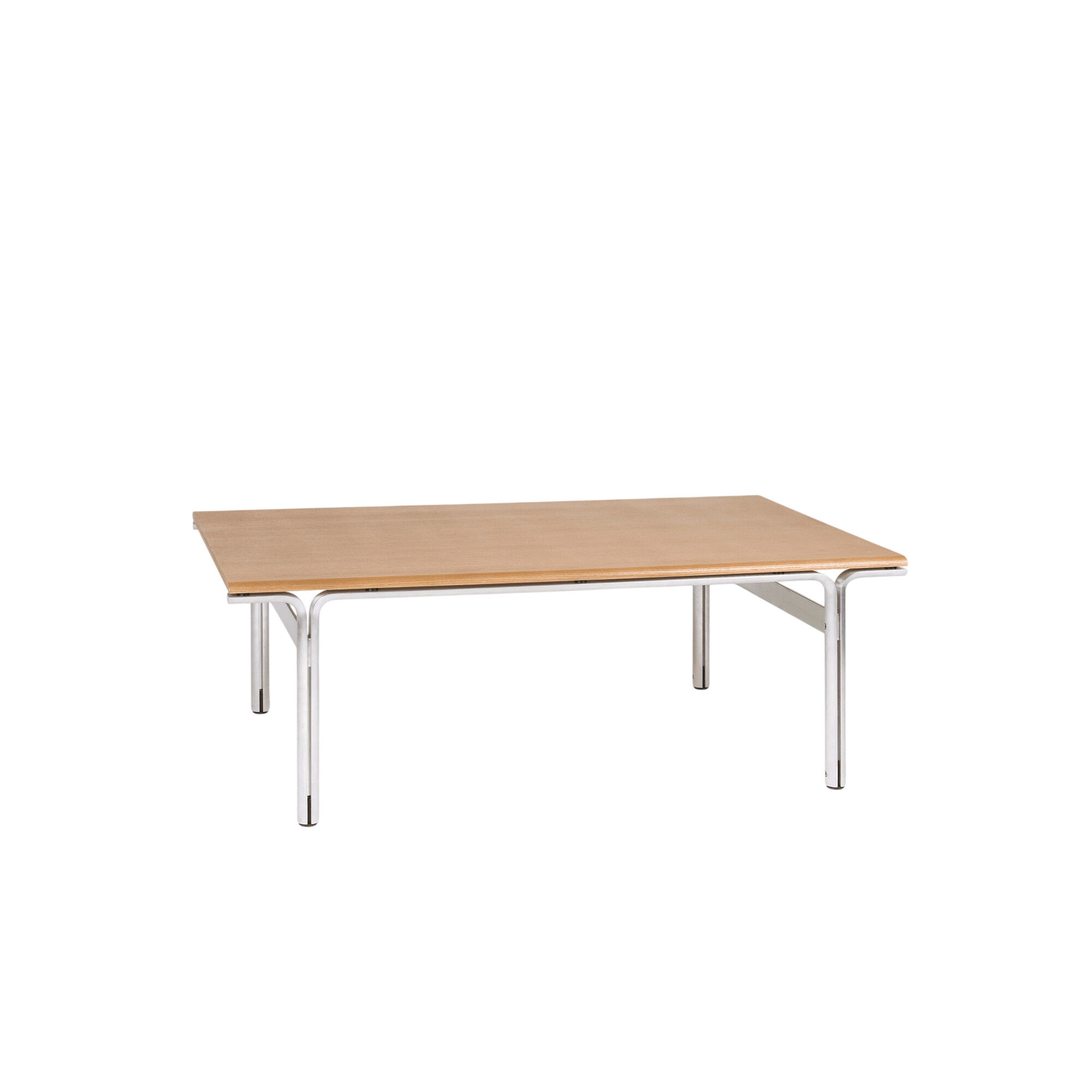 Union Sofabord Aluminum/Varmbrun