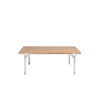 Union Couchtisch Aluminum/Warmbraun