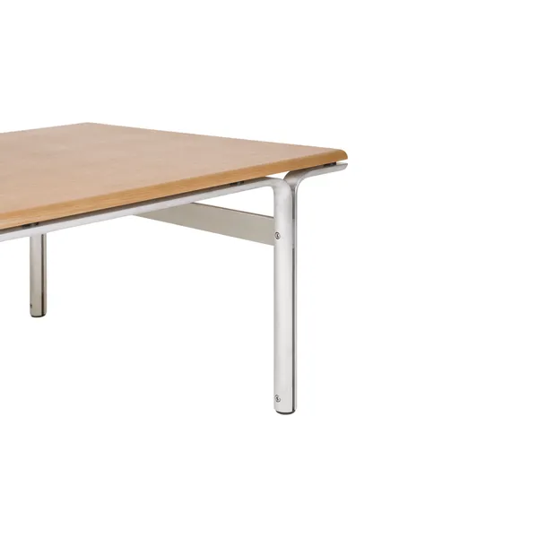 Union Couchtisch Aluminum/Warmbraun