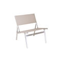 Union Easy Lounge Chair Aluminum/Sandstone Mesh
