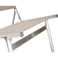 Union Easy Lounge Chair Aluminum/Sandstone Mesh