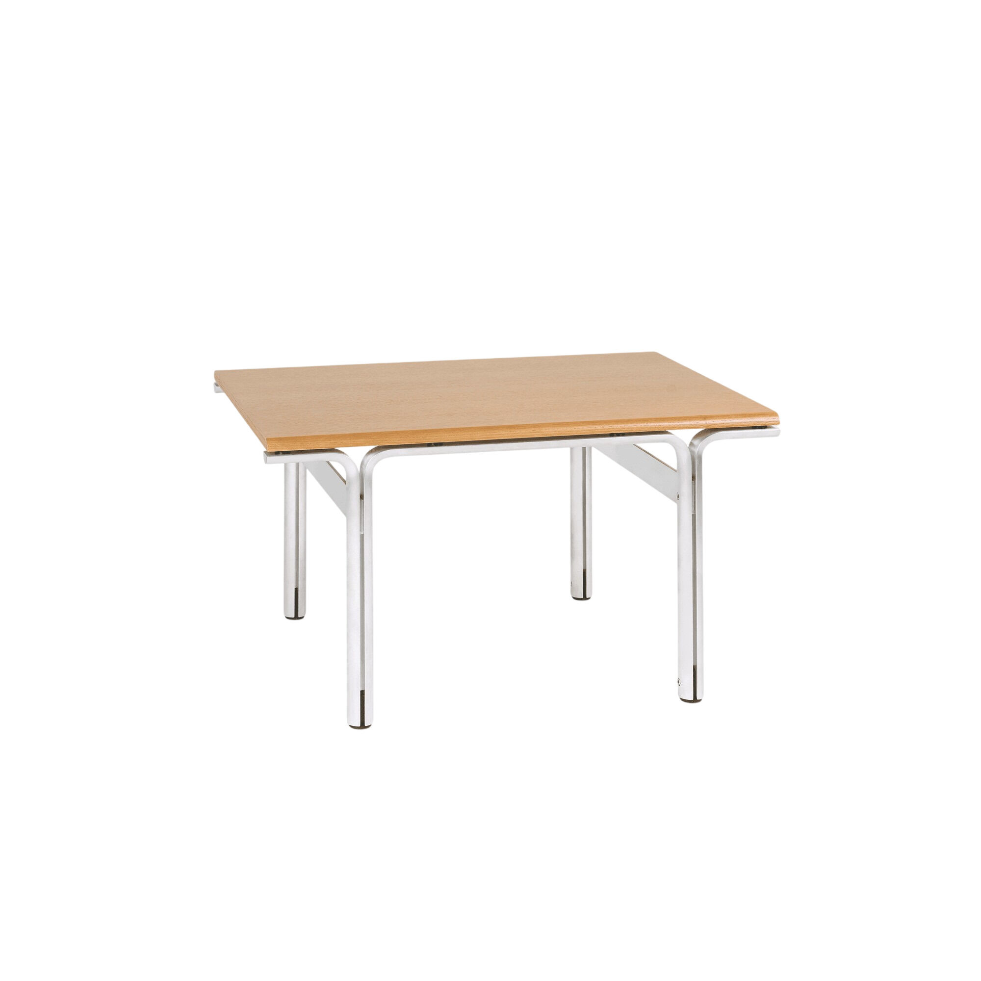Union Sidebord Aluminum/Varm Brun