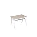 Union Stool Aluminum/Sandstone Mesh