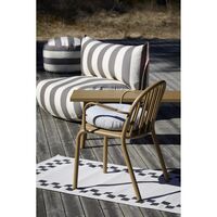 Carpretty Catwalk Check Carpet 80x200 cm Anthracite/ Cream