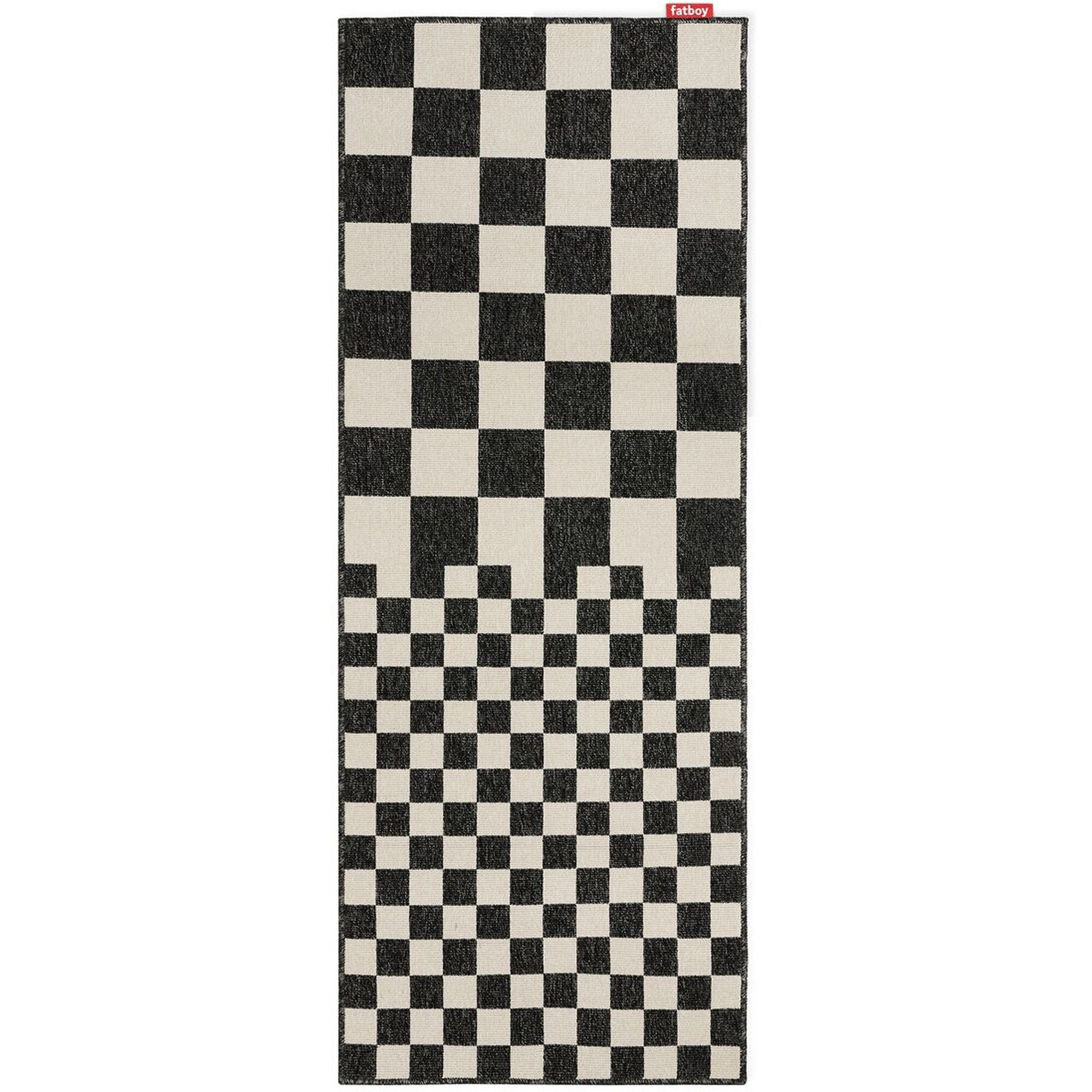Carpretty Catwalk Square Affair Gulvtppe 80x200 cm Antracit/Creme