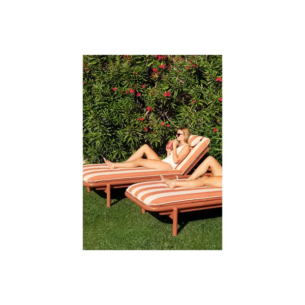 Sunbun Daybed Desert/Stripe Orange