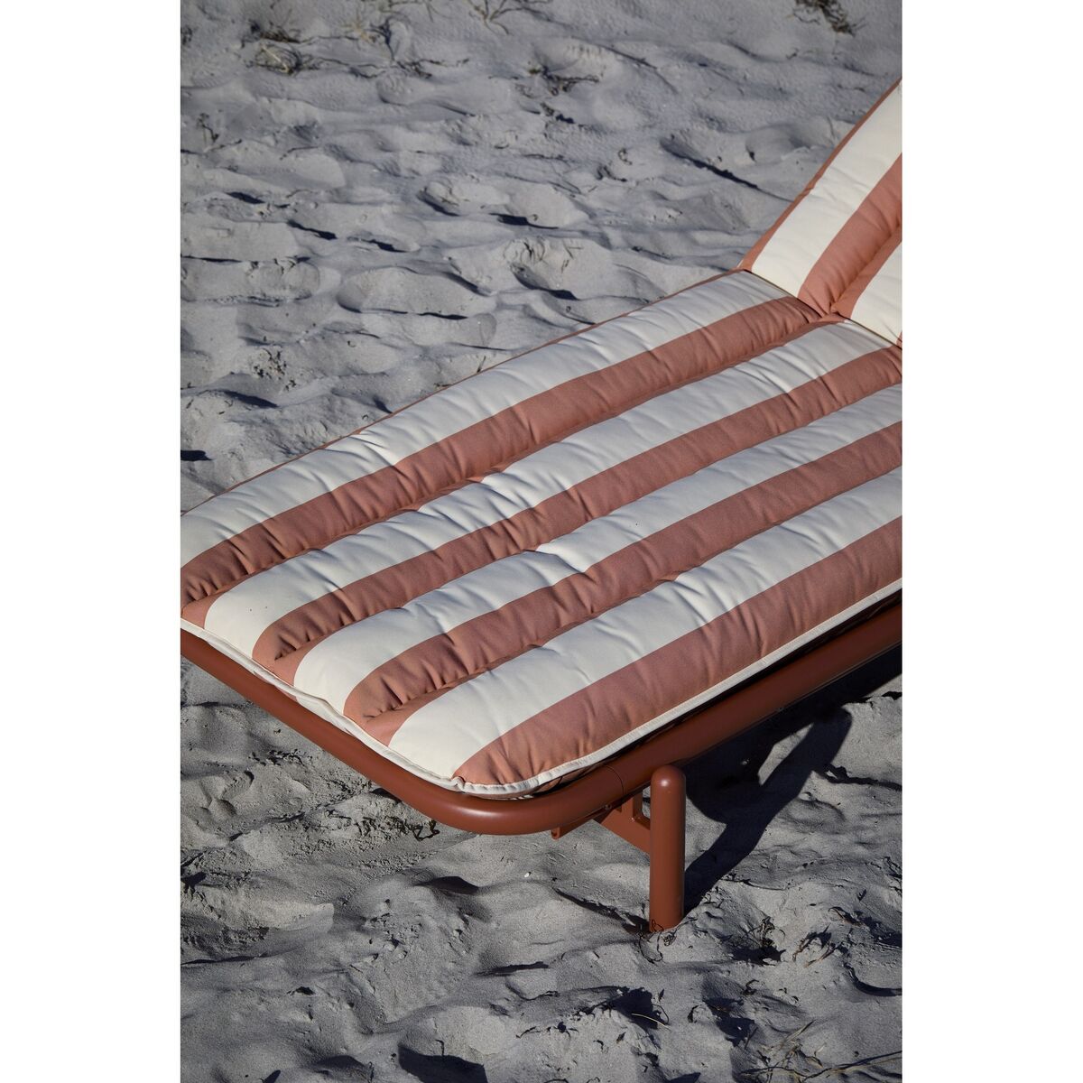 Lit de Jour Sunbun Terracotta/Rayures Orange